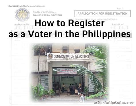 camel ph registration|Your Guide to Becoming a Registered Voter in the Philippines.